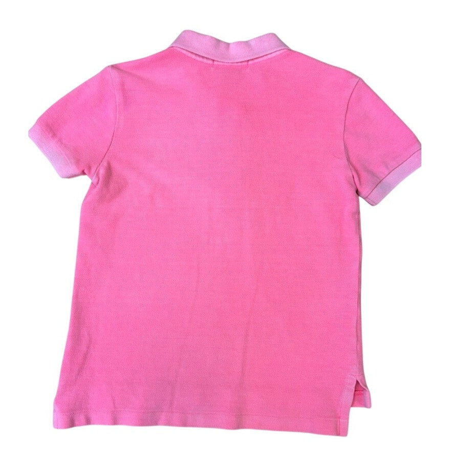 Polo Ralph Lauren Kids Pink Polo Shirt Size 4T Classic Logo Cotton