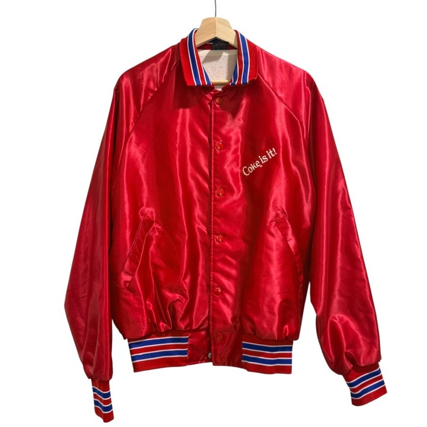 Coke Is It! Satin Jacket (Aristo Jac – Made in USA)
