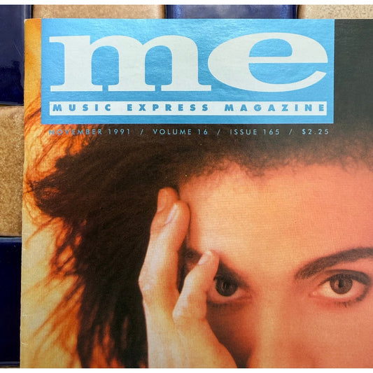 Vintage Music Express Magazine November 1991 Prince Cover Issue 165