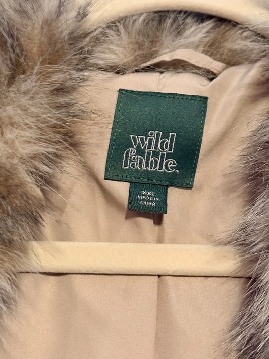 Wild Fable Women's Faux Fur Jacket - XXL