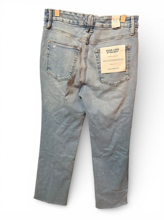 Good American Good Leg Straight Jeans – Indigo 799 – Size 10 – NWT