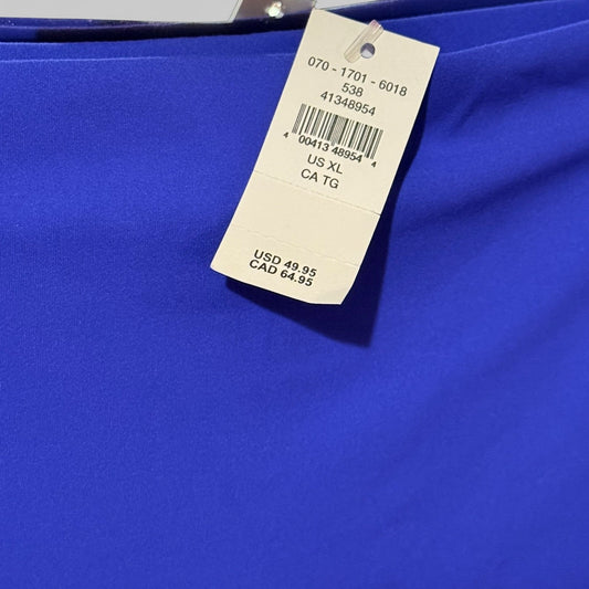 Aerie Offline Real Me Large 7/8 Purple/Blue Active Leggings XL - NWT