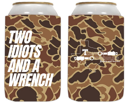 Two Idiots and a Wrench Can Sleeve