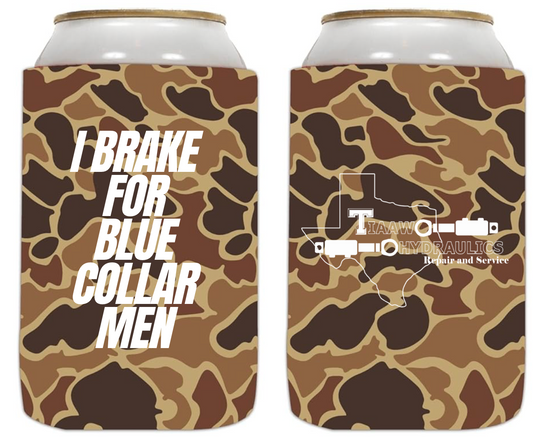 I Brake For Blue Collar Men Can Sleeve