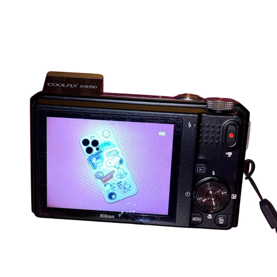 Y2K Nikon Coolpix S9050 Digital Camera Kit for iPhone - Tested & Working