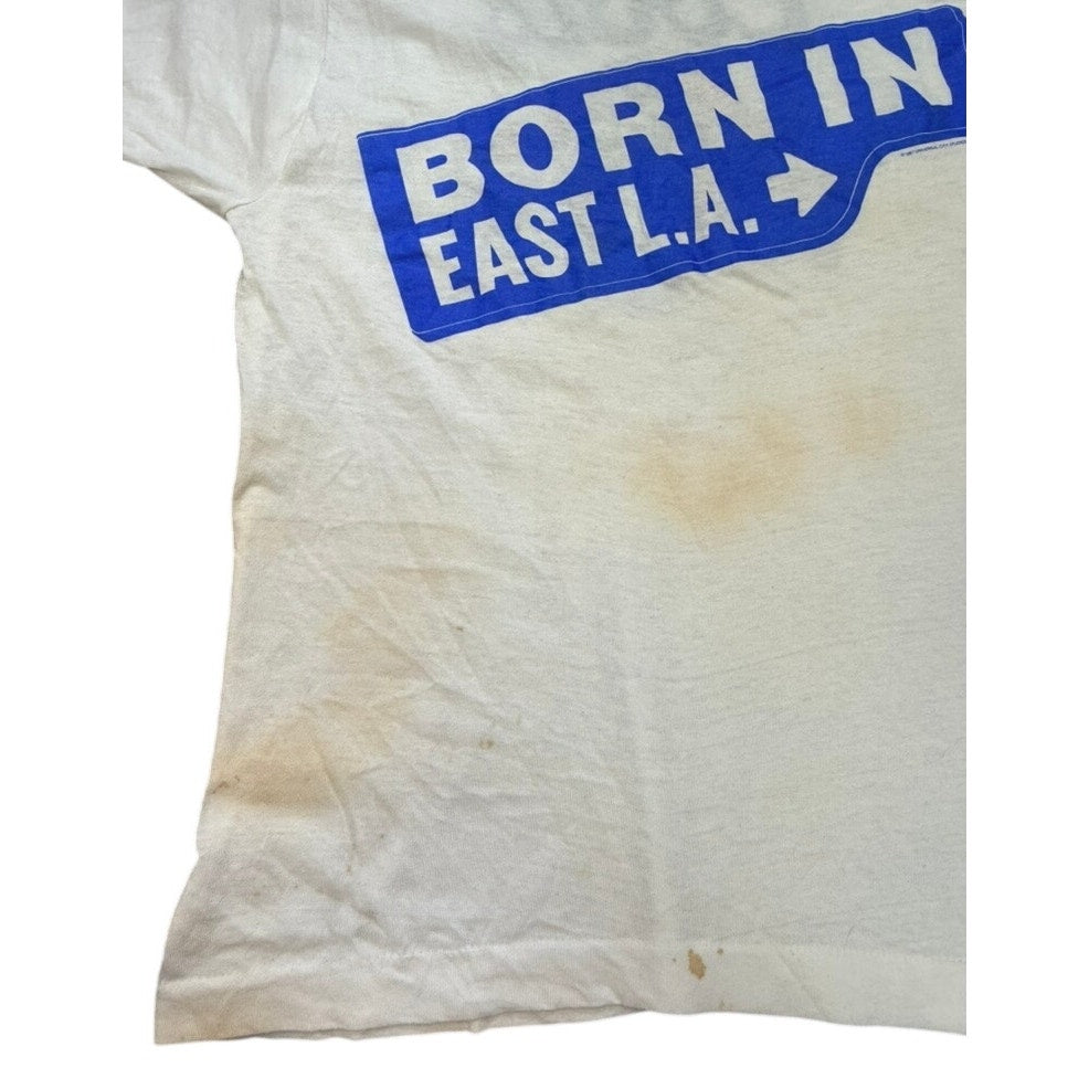 Vintage 87 Coors Banquet Beer Ringer Tee | “Born in East L.A.” Universal Studios