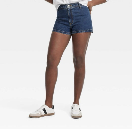 Target High-Rise Sailor Denim Shorts – Size 10 – NWT