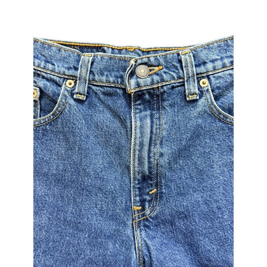 Vintage 90's Levi’s 550 Relaxed Fit Denim Shorts – Medium Wash – Size 7