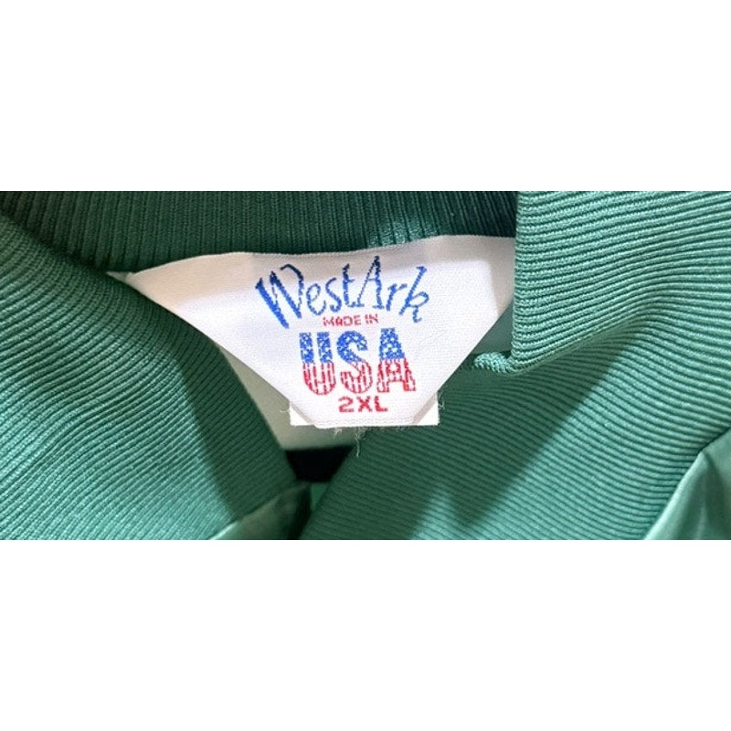 WestArk Green Satin Jacket 2XL