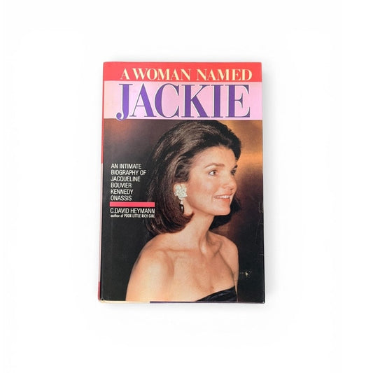 A Woman Named Jackie Hardcover Book – Jacqueline Kennedy Onassis Biography Vintage 1989