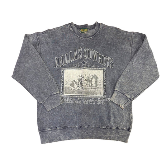 Vintage Dallas Cowboys Crewneck Sweatshirt Large | 90s NFL Pullover