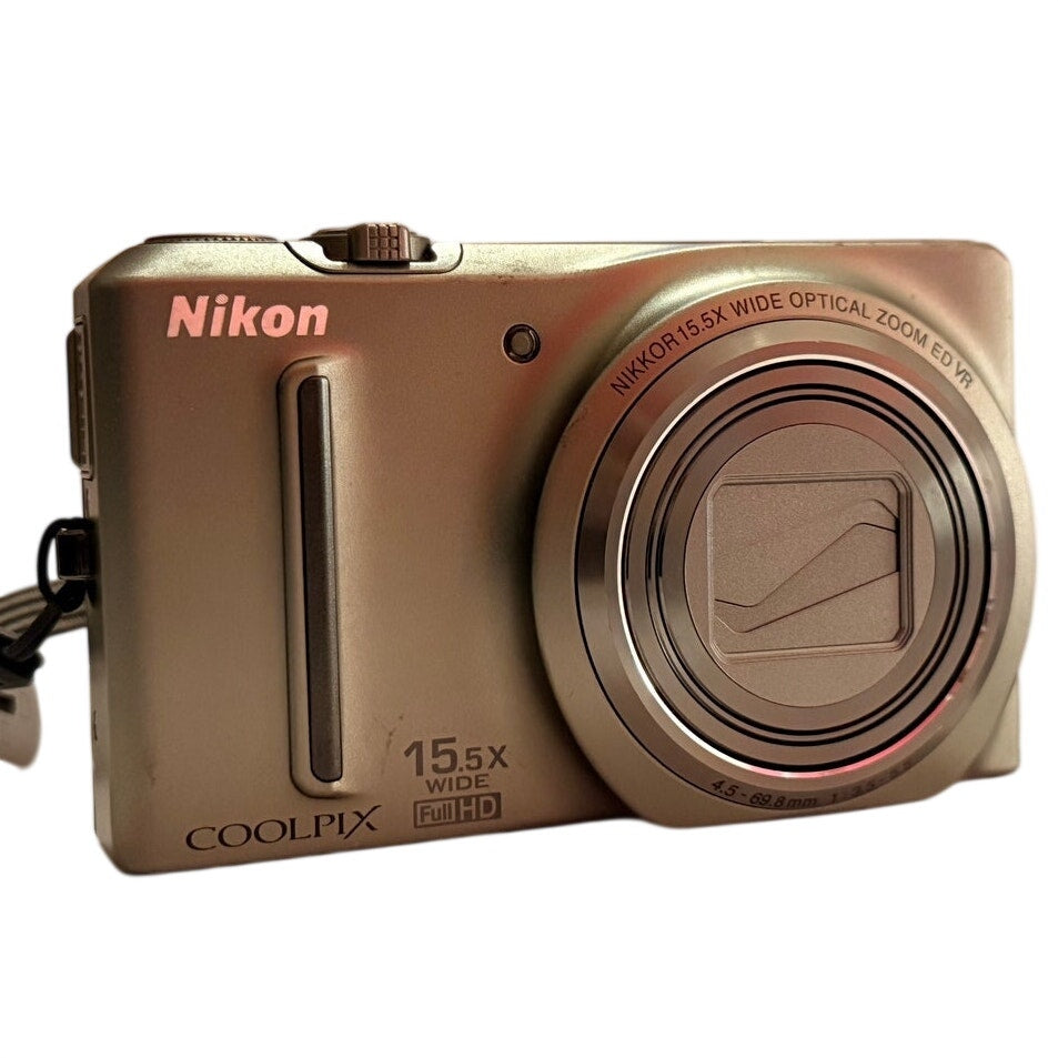 Y2K Nikon Coolpix S9050 Digital Camera Kit for iPhone - Tested & Working