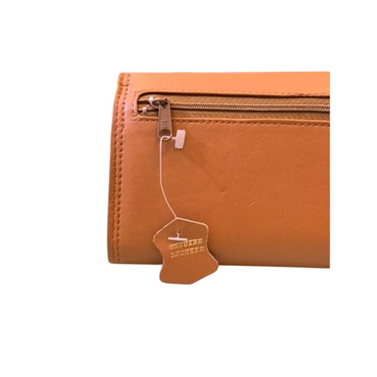 Vintage 70s Leather Organizer Wallet w/ Calculator – Retro Tech Checkbook