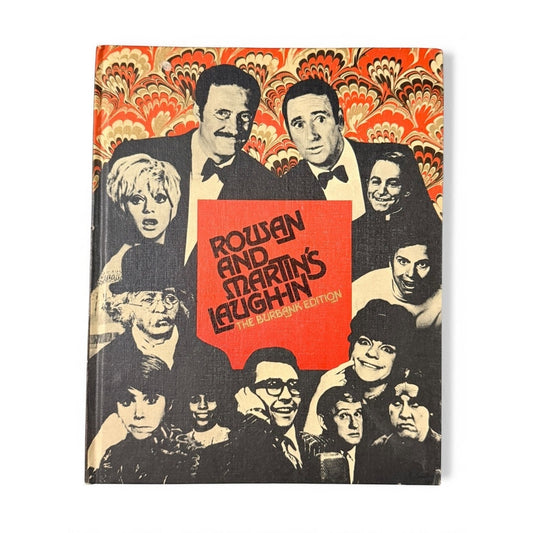 Rowan & Martin’s Laugh-In: The Burbank Edition – Vintage 1960s TV Comedy Book – Pop Culture Humor Collectible