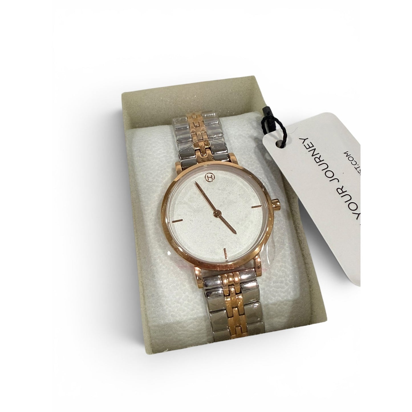 Hagley West Women’s Two-Tone Watch – New in Box