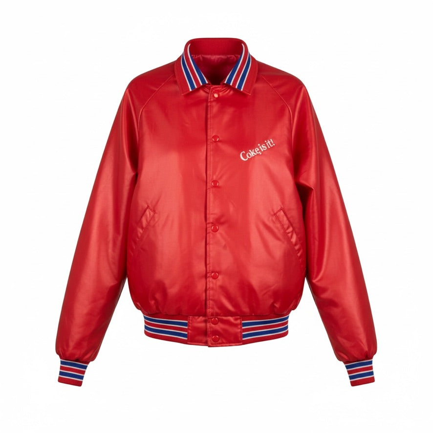 Coke Is It! Satin Jacket (Aristo Jac – Made in USA)