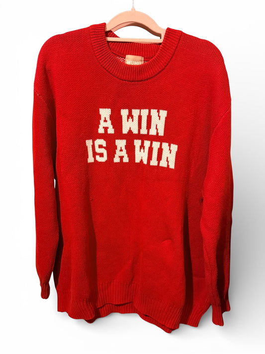 Show Me Your Mumu - A Win is A Win Sweater - 1X