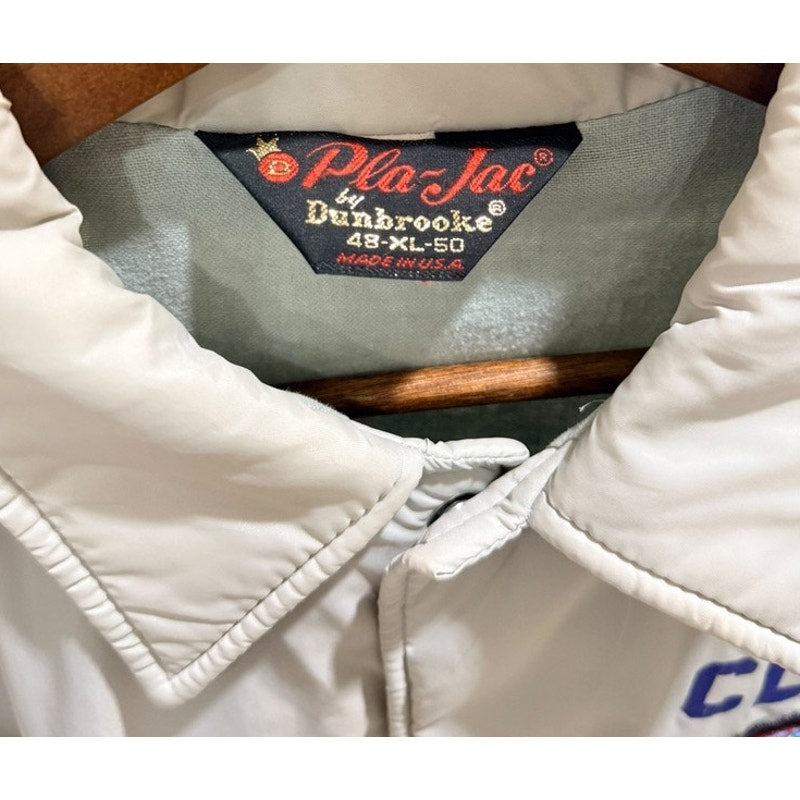Pla-Jac Texas Coach Jacket (White)