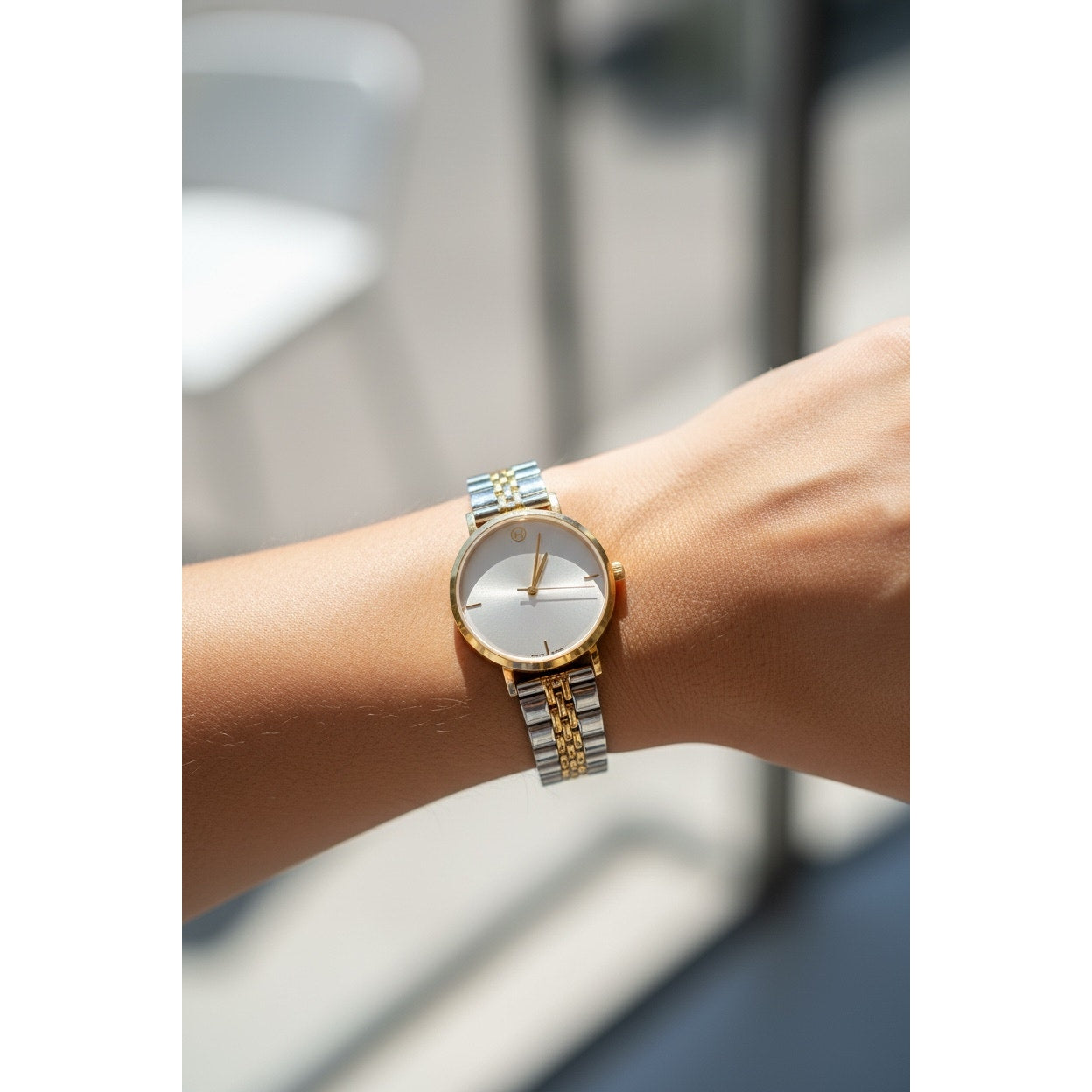 Hagley West Women’s Two-Tone Watch – New in Box