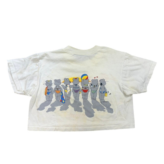 Vintage 1986 “Life’s a Beach” Koala Graphic Tee | 80s Zoo Crew Shirt M/L